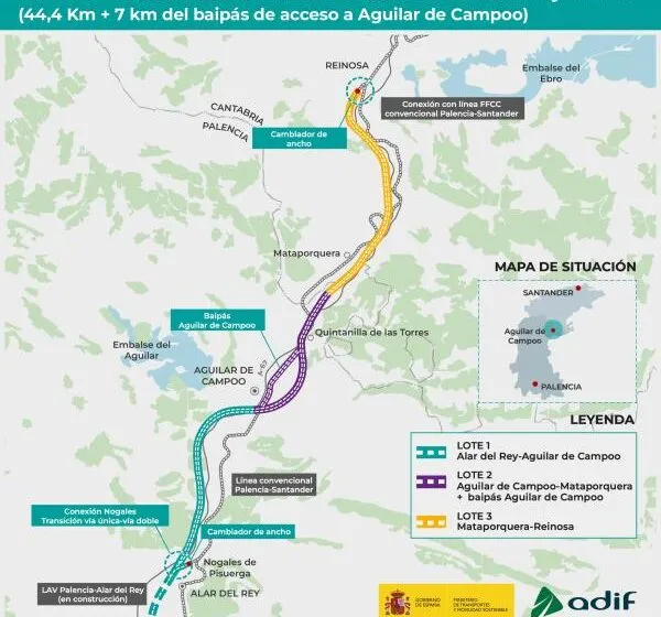 Noticias de Cantabria | El Cántabro | Transportes adjudica por 15,25 millones de euros la redacción del proyecto de trazado de la línea de alta velocidad entre Alar del Rey y Reinosa