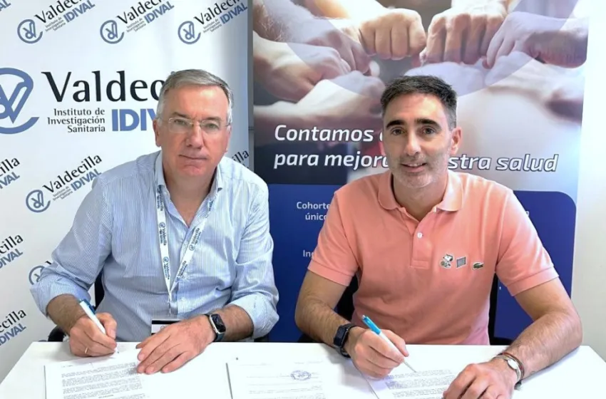 Noticias de Cantabria | El Cántabro | La Asociación Rosa Navidad realiza una donación solidaria a IDIVAL para el Proyecto Cohorte Cantabria