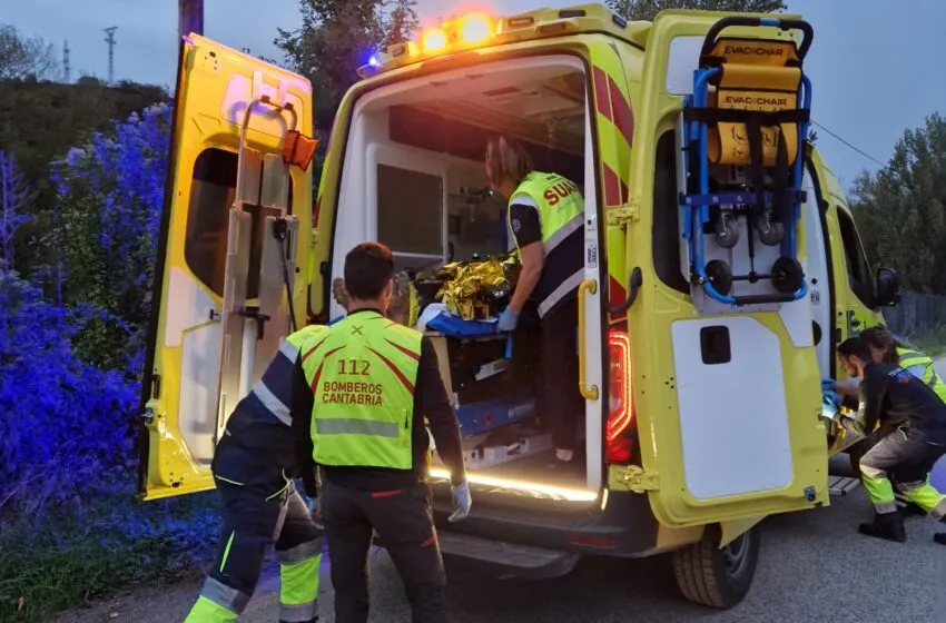 Herido grave un ciclista tras una caída en una pista de Cillorigo de Liébana