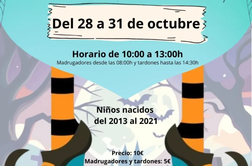  Este lunes 7 se abre el plazo de inscripción para la Ludoteca de Samhain