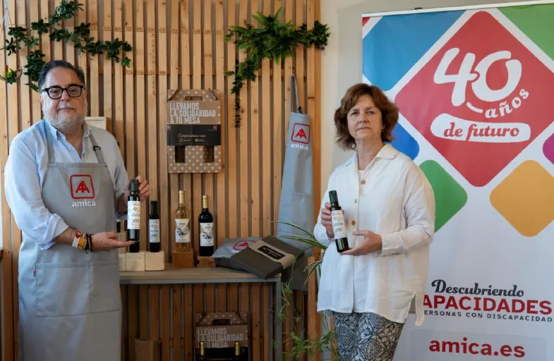 Noticias de Cantabria | El Cántabro | APEMECAC y Amica: una alianza por la inclusión social a través de productos solidarios
