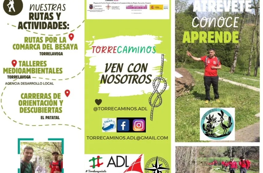 Noticias de Cantabria | El Cántabro | Los participantes del programa Escuela Talento Joven Guía de Montaña ponen  en marcha el programa TorreCaminos