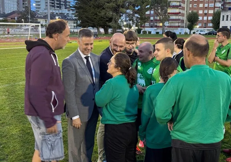Noticias de Cantabria | El Cántabro | Martínez Abad destaca el éxito de las Escuelas Inclusivas de la Fundación Racing para integrar a las personas con discapacidad intelectual y promover los valores del deporte
