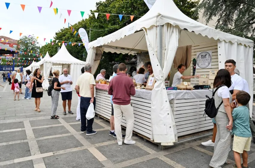Noticias de Cantabria | El Cántabro | La Plaza Alfonso XIII acoge este fin de semana la Feria del Queso ‘Santander Capital KM0’