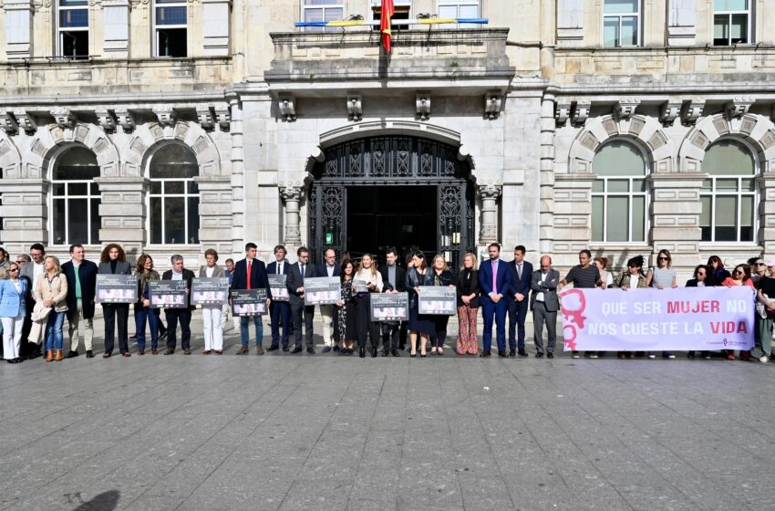 Noticias de Cantabria | El Cántabro | Santander guarda un minuto de silencio por las 4 víctimas de violencia de género de octubre