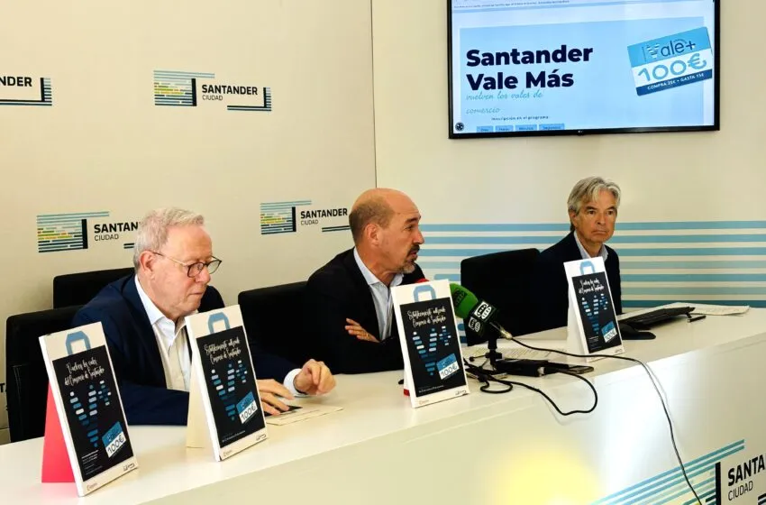 Cerca de 12.000 personas se preinscriben en la nueva campaña ‘Santander Vale+’ del comercio