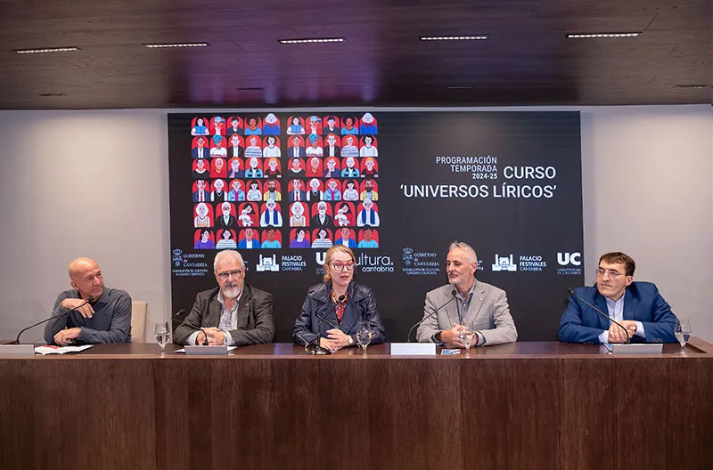 Noticias de Cantabria | El Cántabro | La Universidad y Cultura organizan un ciclo de conferencias y actividades en torno al programa 'Universos líricos' del Palacio de Festivales