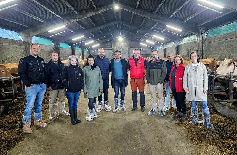 Noticias de Cantabria | El Cántabro | La ODECA acompaña a productores de la IGP Carne de Cantabria en su visita a Galicia para intercambiar experiencias