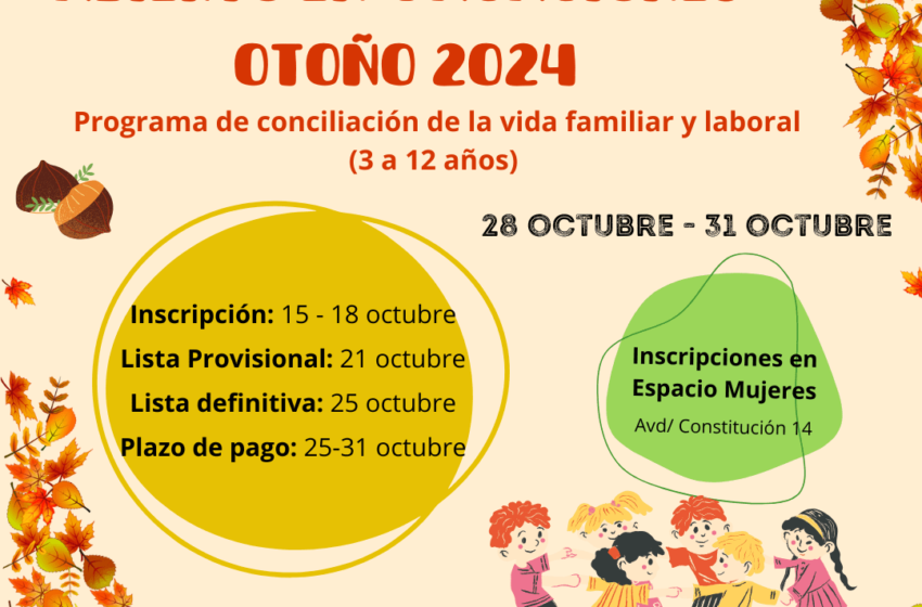 Noticias de Cantabria | El Cántabro | Abierto el plazo de inscripción en ‘Abierto en Vacaciones: Otoño 2024’