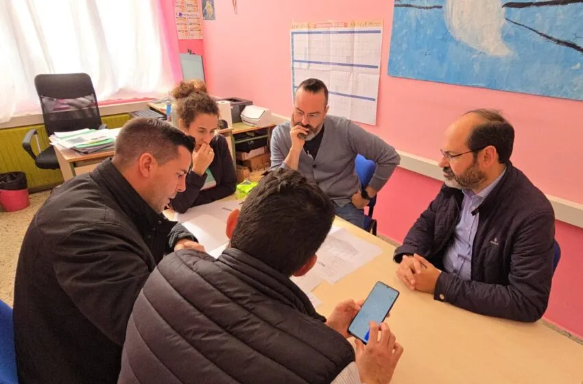  Urraca anuncia la programación de los trabajos para instalar la cubierta del colegio Menéndez Pelayo