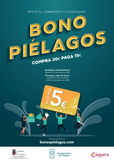 Noticias de Cantabria | El Cántabro | El próximo lunes finalizará el plazo para canjear los 9.000 “Bonos de consumo” emitidos por el Ayuntamiento de Piélagos para la dinamización comercial del municipio