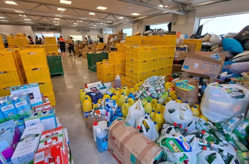 Noticias de Cantabria | El Cántabro | Camargo envía cerca de 35 toneladas de ayuda a Valencia dentro de una campaña que sigue abierta esta semana