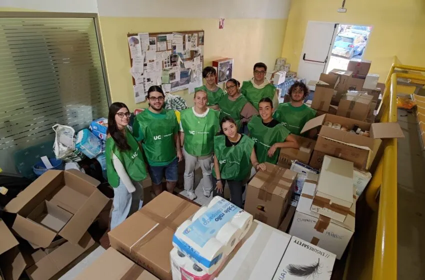  La comunidad universitaria dona más de 8.000 kilos de productos de primera necesidad para los afectados por la DANA