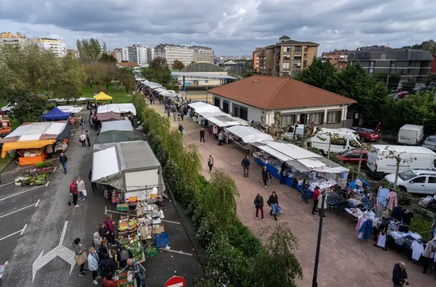 Noticias de Cantabria | El Cántabro | El Ayuntamiento de Camargo devuelve el mercadillo semanal a su ubicación original en el Parque de Cros