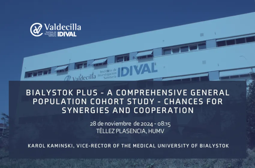 Noticias de Cantabria | El Cántabro | Próxima sesión de las Santander Biomedical Lectures: Prof. Karol Adam Kamiński