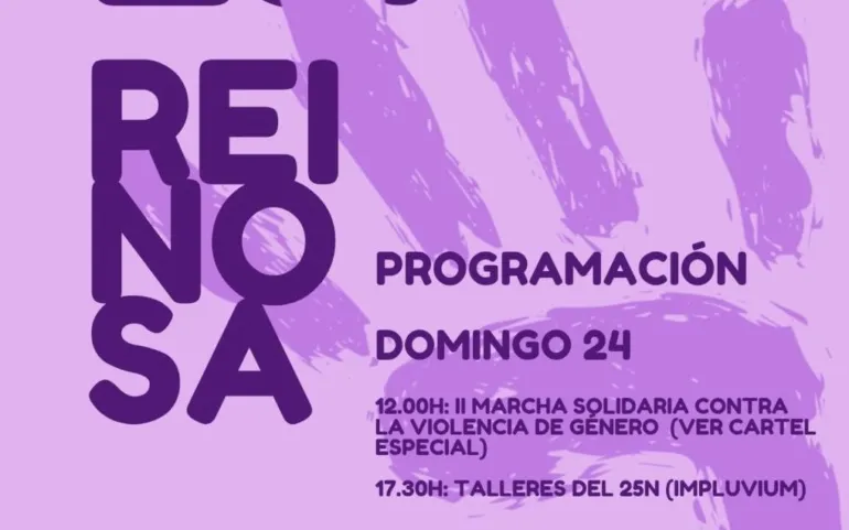  Reinosa acoge este domingo la II Marcha Solidaria contra la Violencia de Género