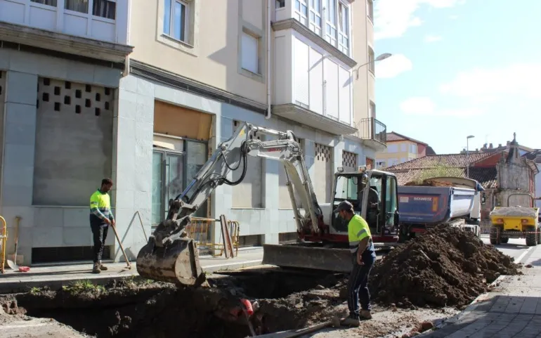 Noticias de Cantabria | El Cántabro | El Ayuntamiento inicia la obra de reparación del hundimiento de la calle San Roque