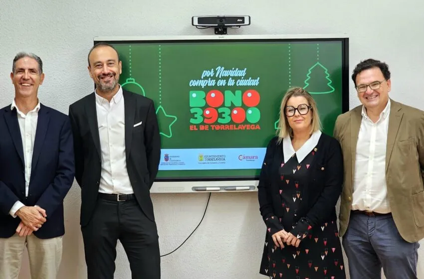 Noticias de Cantabria | El Cántabro | El 18 de noviembre comienza la 7ª edición del Bono39300 bajo el lema ‘Por Navidad, compra en tu ciudad’