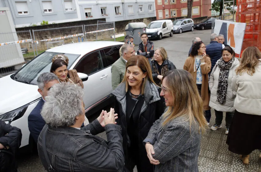 Noticias de Cantabria | El Cántabro | Buruaga visita el inicio de las obras de rehabilitación energética de 120 viviendas en Cajo que "marcan un antes y un después en la historia del barrio santanderino"