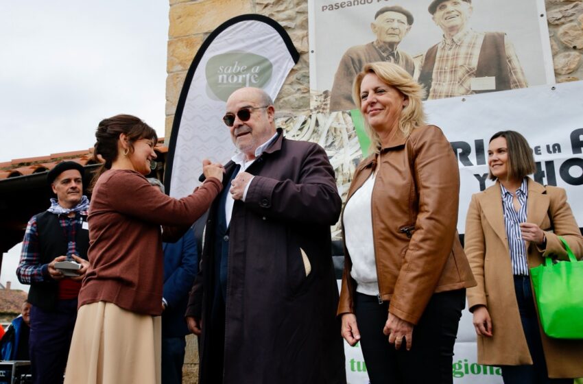 Noticias de Cantabria | El Cántabro | Susinos asiste a la entrega de la Alubia de Oro al actor Antonio Resines y elogia su trayectoria profesional y su calidad humana