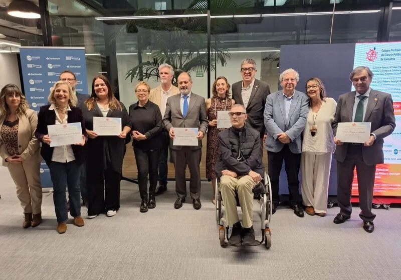  El Colegio de Ciencias Políticas y Sociología reconoce a la Fundación Marqués de Valdecilla por su trabajo investigador relacionado con los servicios de salud