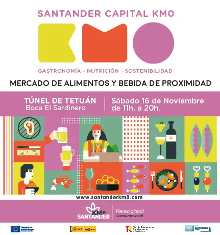 Noticias de Cantabria | El Cántabro | ‘Santander Capital KM0’ celebra este sábado el II Mercado de Alimentos y Bebidas de Proximidad