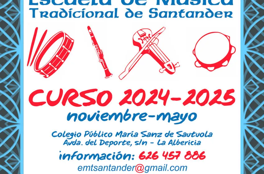 Noticias de Cantabria | El Cántabro | La Escuela de Música Tradicional mantiene abiertas las inscripciones durante el mes de noviembre