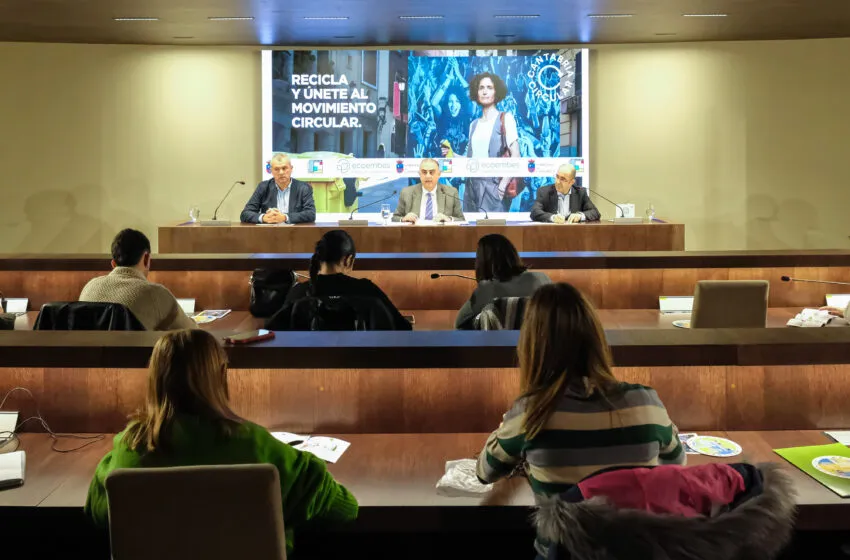  Gobierno de Cantabria y Ecoembes lanzan la campaña ‘Movimiento Imparable’ para sensibilizar sobre la importancia del reciclaje de envases