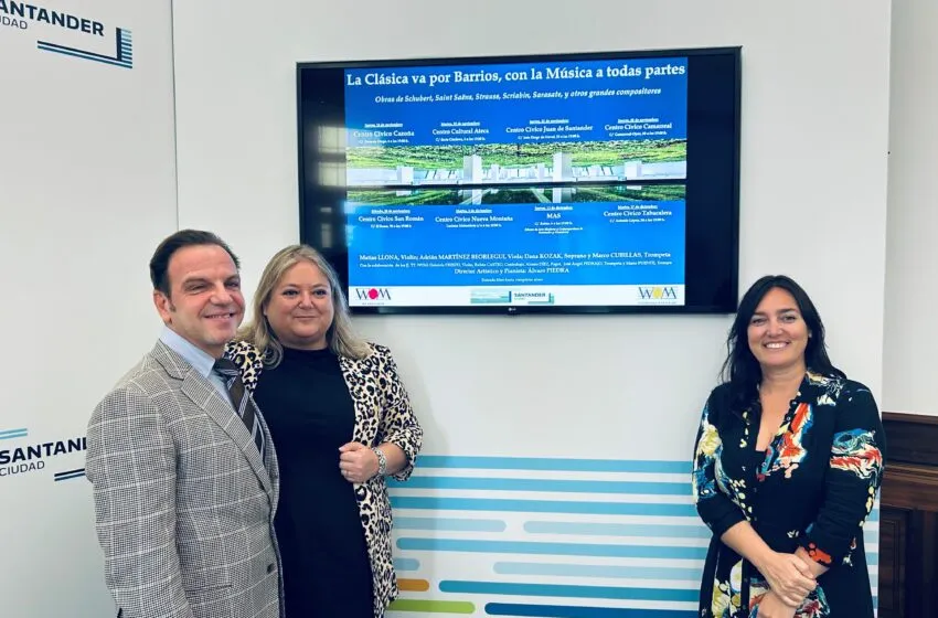  Un nuevo ciclo de conciertos acercará la música clásica a los barrios de Santander