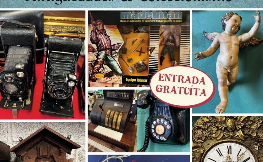  EL MERCADO DE ANTIGÜEDADES CONTINÚA ESTE DOMINGO 1 DE DICIEMBRE EN LA PLAZA DEL MERCADO DE ASTILLERO