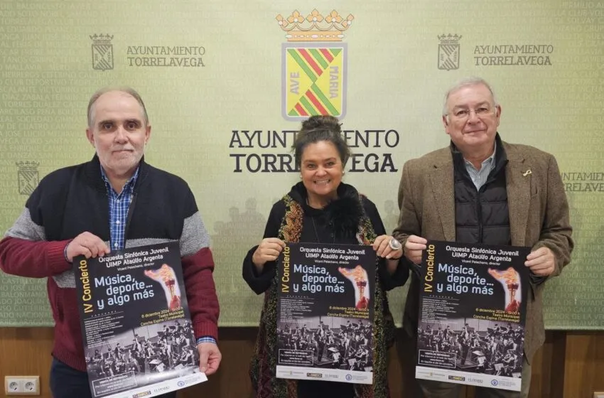 Noticias de Cantabria | El Cántabro | Presentada la 4ª edición del Concierto ‘Música, deporte…