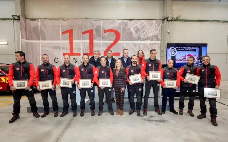  EL Parque de Bomberos de Reinosa conmemora su 20 aniversario