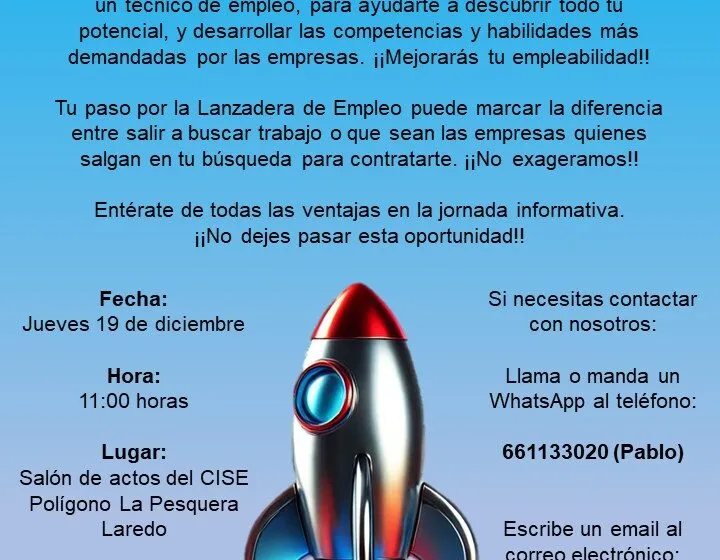  El Ayuntamiento de Laredo pone en marcha una nueva edición de la Lanzadera de Empleo y Emprendimiento Solidario
