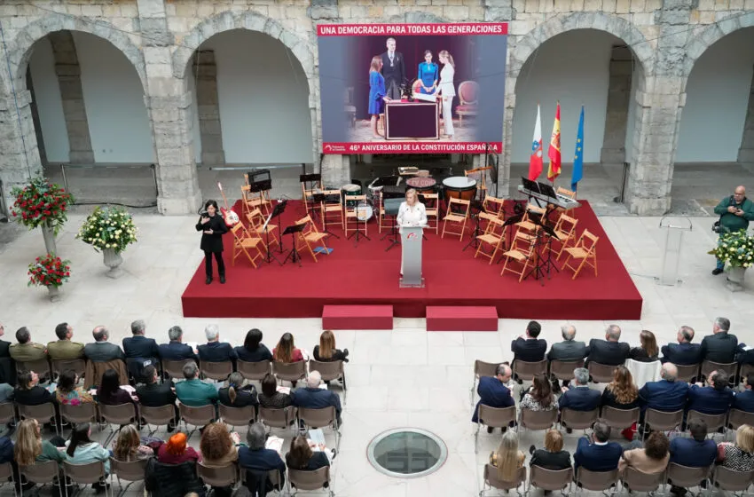  GONZÁLEZ REVUELTA DEFIENDE LA VIGENCIA DE LA CONSTITUCIÓN COMO UNA DEMOCRACIA PARA TODAS LAS GENERACIONES