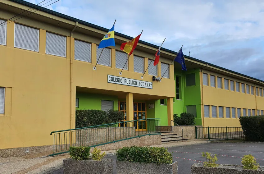  Educación y Ayuntamiento de Entrambasaguas construirán una cubierta en el CEIP Aguanaz