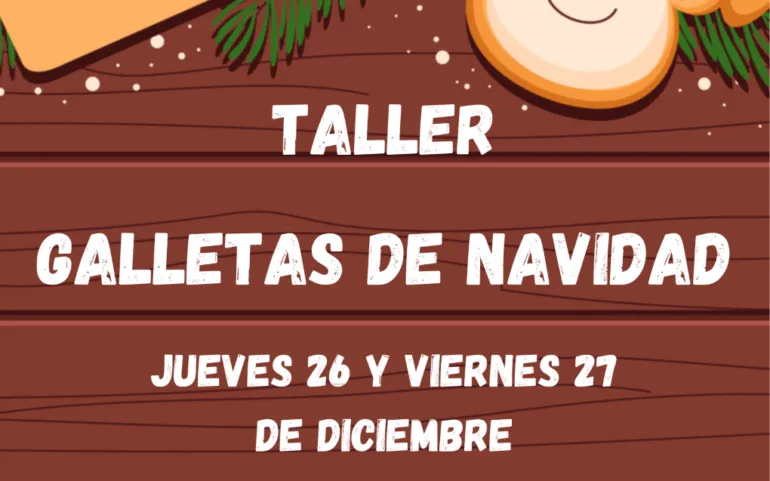  Programado un Taller de Galletas de Navidad para niños