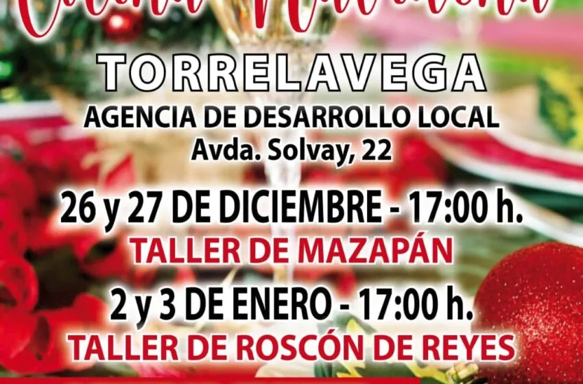  Nueva edición de los Talleres de Cocina Navideña gratuitos