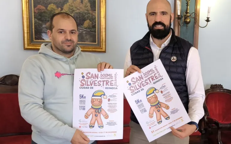  La San Silvestre reinosana entregará la recaudación a Cruz Roja y la Asociación  Española contra el Cáncer