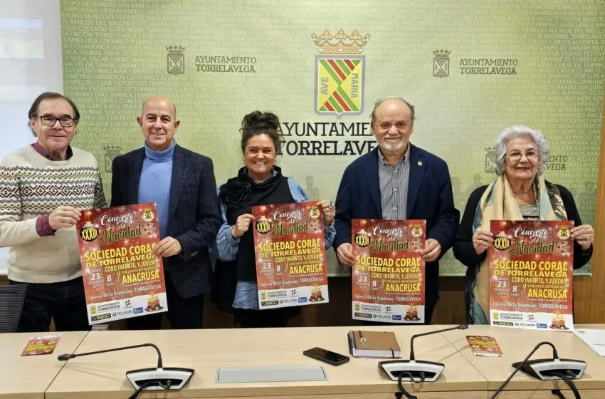 Noticias de Cantabria | El Cántabro | Presentado el XXXIII Concierto de Navidad de la Sociedad Coral de Torrelavega