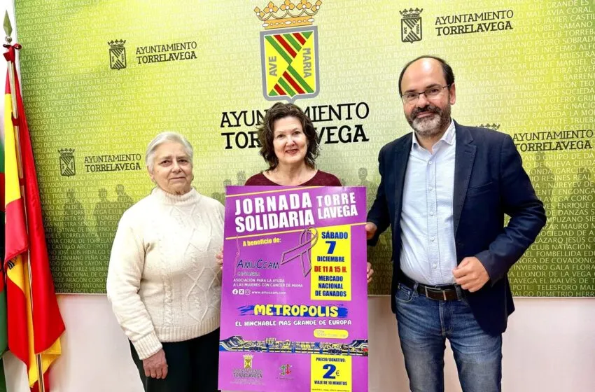  Torrelavega instala el parque de hinchables más grande de Europa