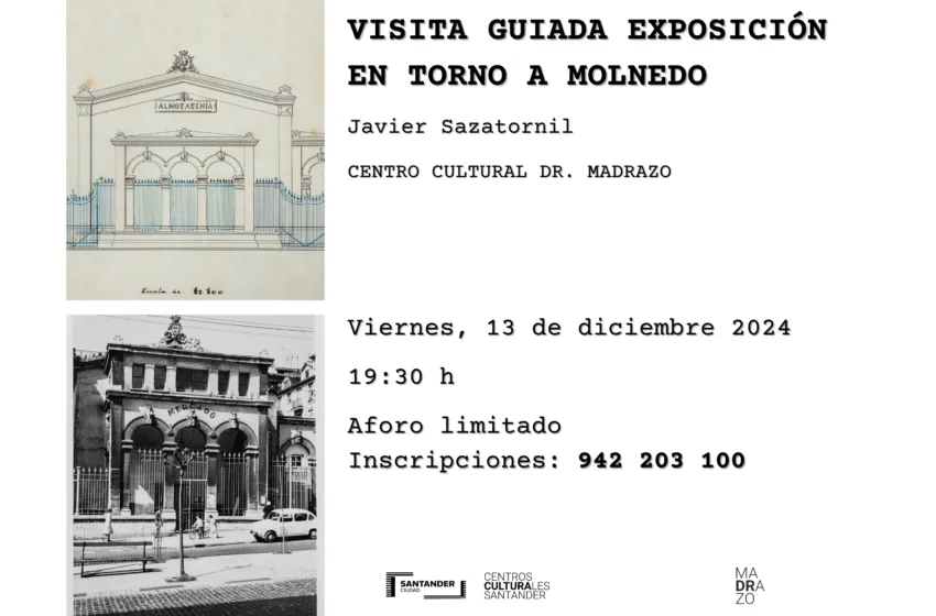  El centro Doctor Madrazo acoge el viernes 13 una visita guiada a la exposición ‘En torno a Molnedo’