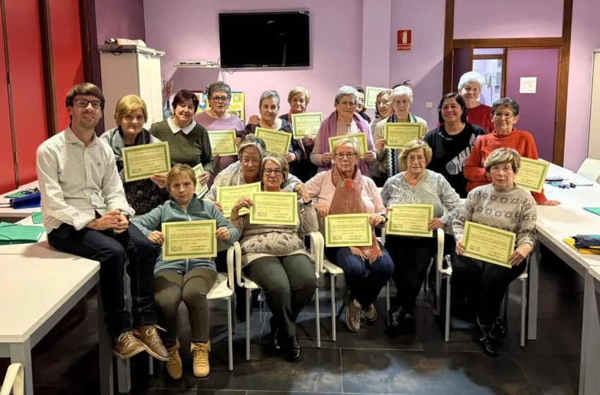  Finalizan con éxito los talleres de memoria organizados por el Ayuntamiento de Torrelavega