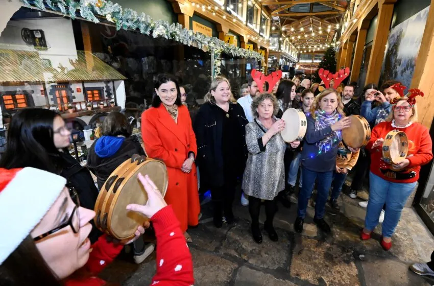  Arranca la ‘Ruta de Belenes’ con la inauguración del belén del Mercado del Este