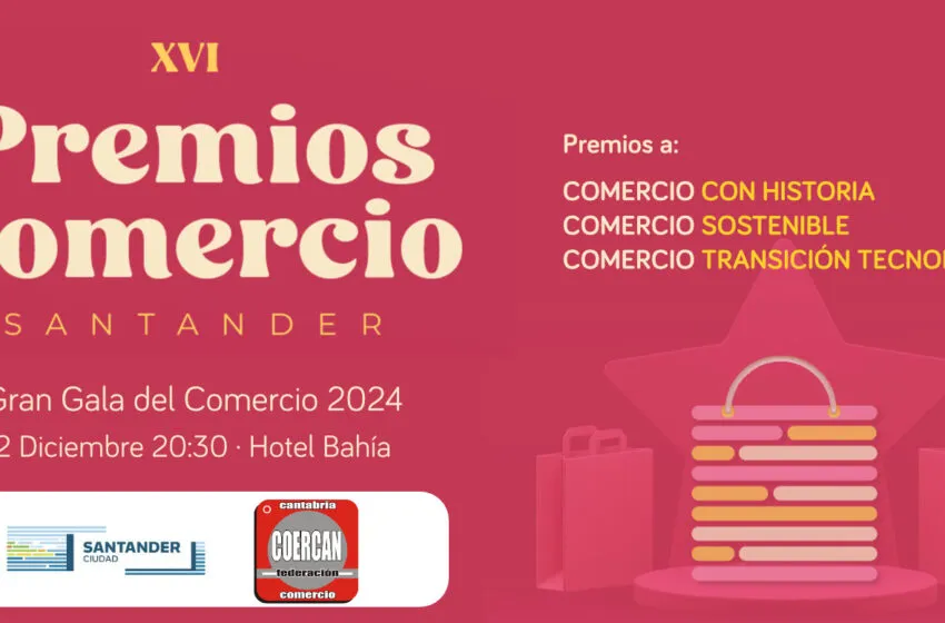  La alcaldesa preside la Gala de los Premios del Comercio de Santander