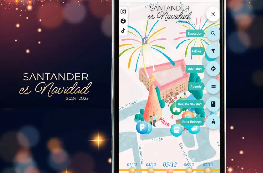  El Ayuntamiento habilita la web ‘Santander es Navidad’ con toda la información de estas fiestas