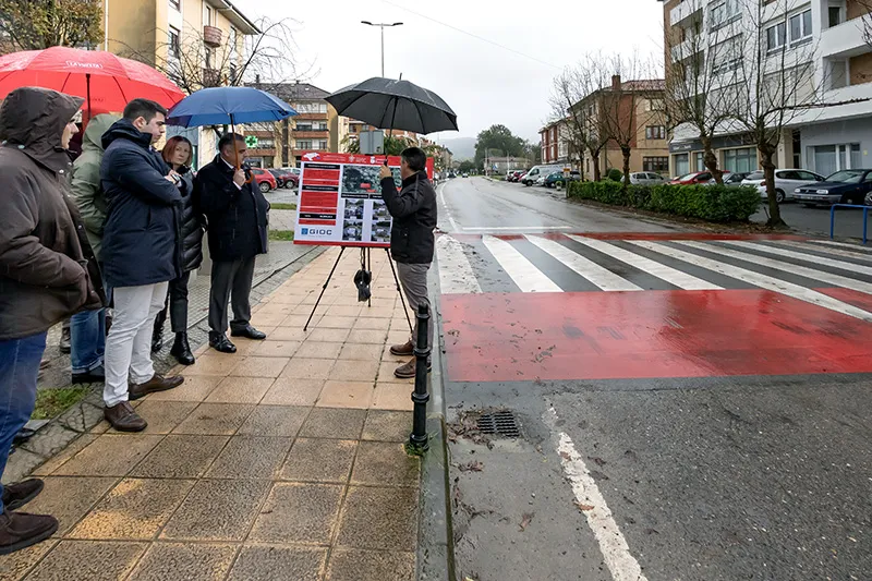  Fomento mejora la seguridad vial en los núcleos urbanos de Entrambasaguas