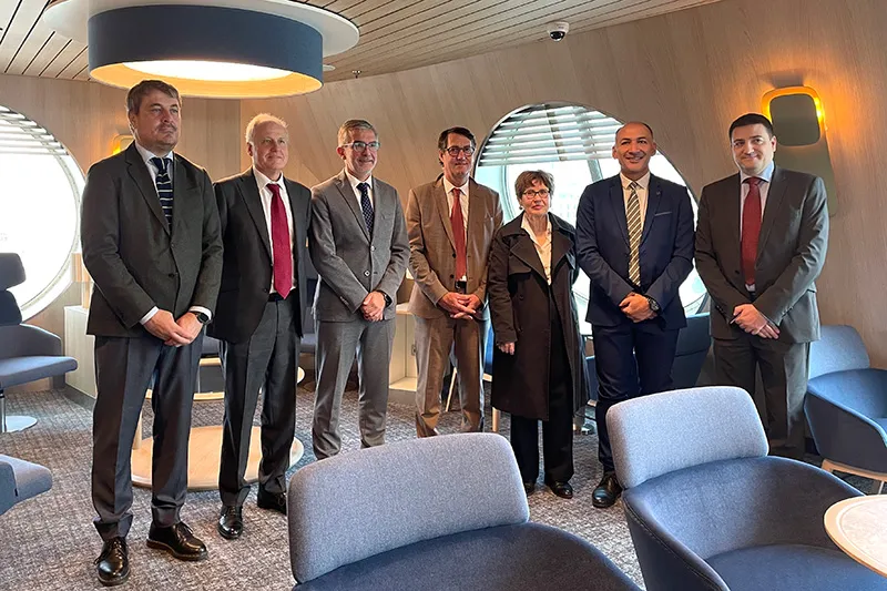  Arasti destaca la apuesta de Brittany Ferries por Cantabria con un modelo de negocio sostenible e innovador