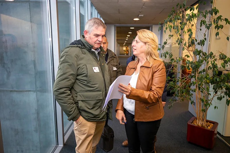  Desarrollo Rural analizará la situación de los montes de utilidad pública de Solórzano y las mejoras de infraestructuras agrarias de la zona