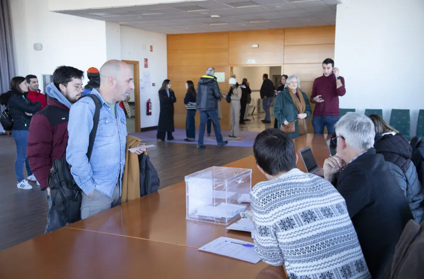  Índice de participación en las elecciones a rector/a de la Universidad de Cantabria a las 13:00 horas