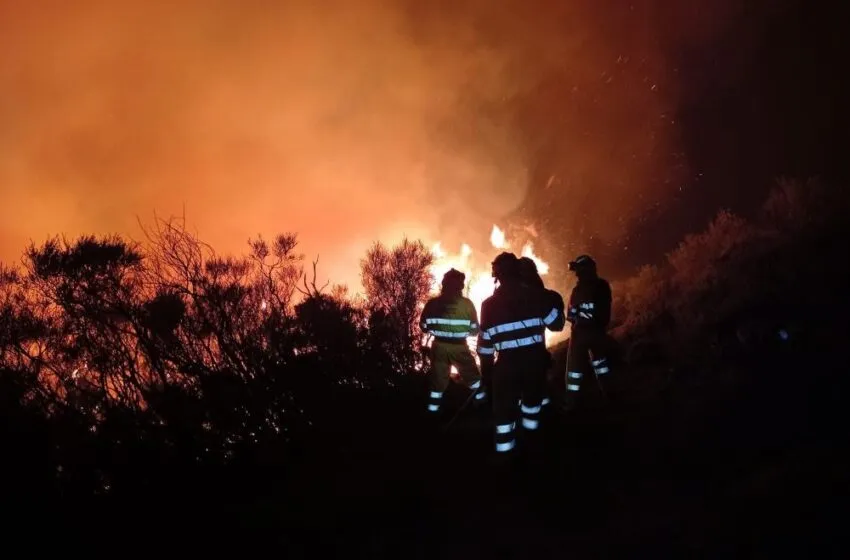 Cantabria registra cinco incendios forestales en las últimas 24 horas